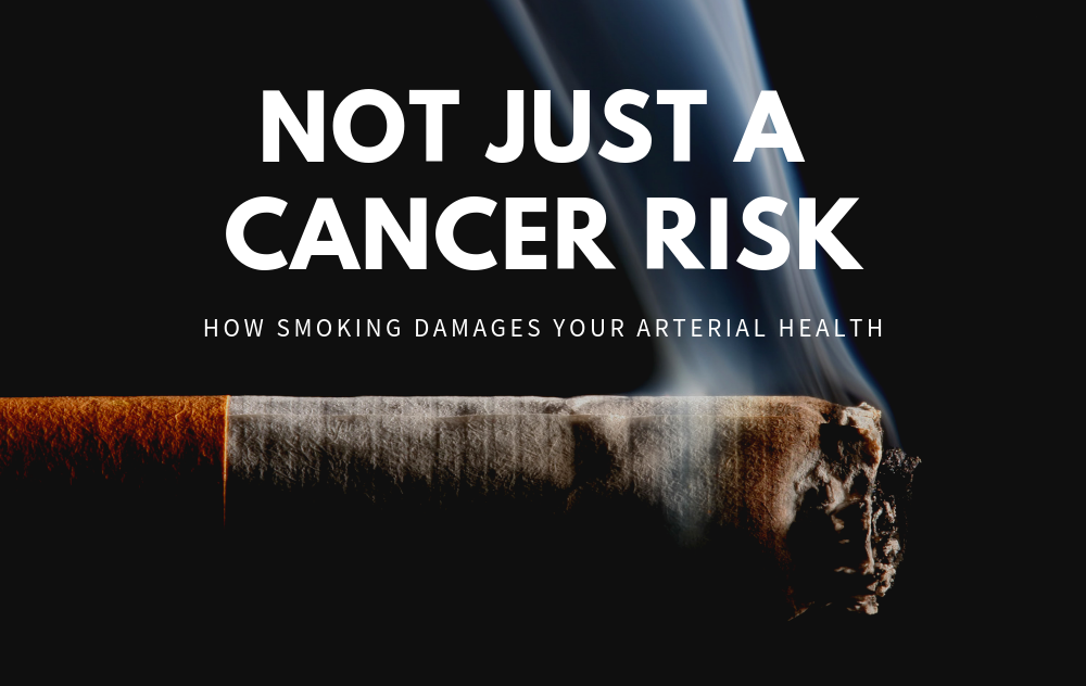 Blog cover just a cancer risk pad graphic