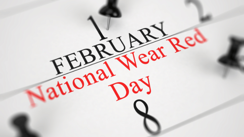 Wear Red On National Wear Red Day