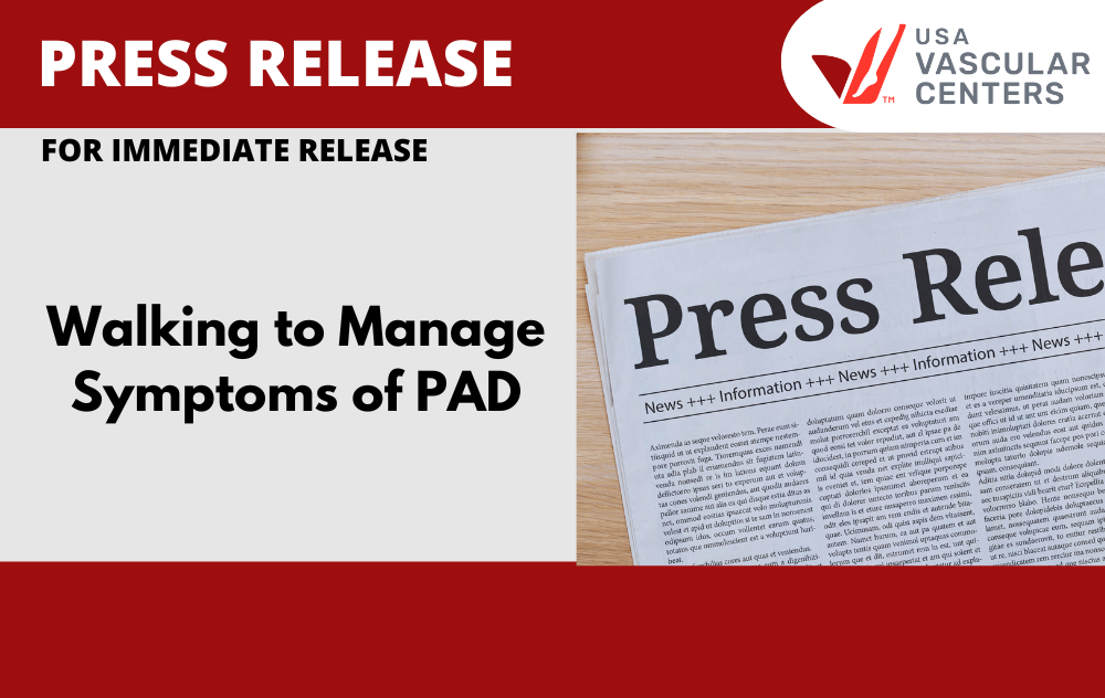 Manage PAD with Walking