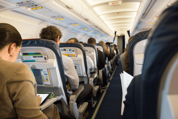 People with PAD flying