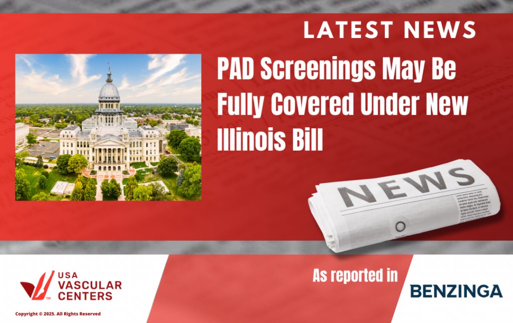 PAD screenings may be covered under new Illinois bill