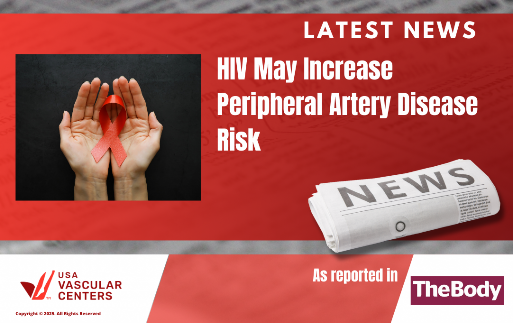 HIV may increase peripheral artery disease risk
