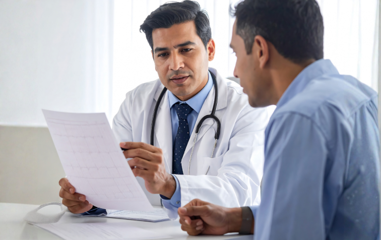 Peripheral artery disease consultation.