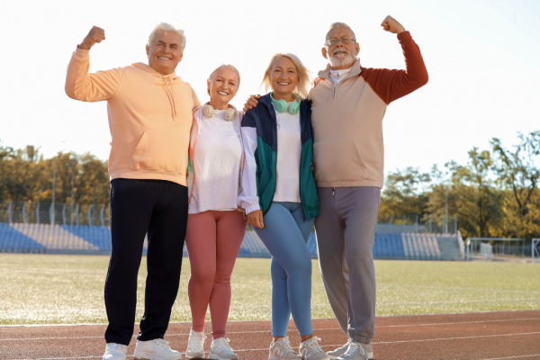Group of older adults who may be at risk for peripheral artery disease.
