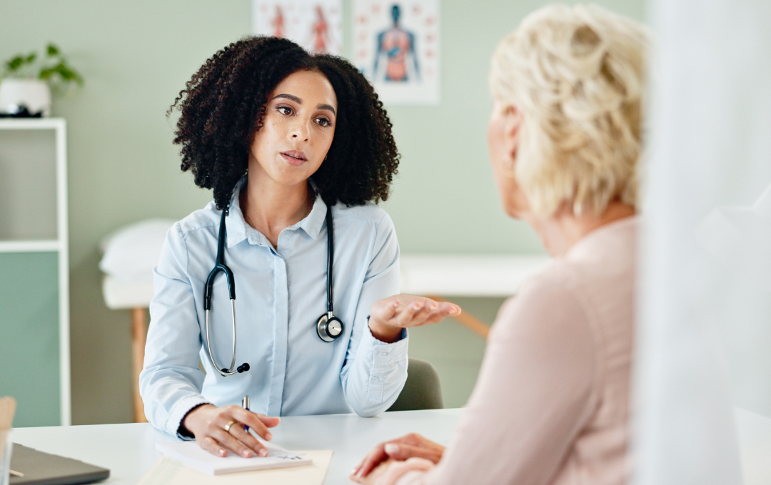 Vascular specialists discusses the potential risks of angioplasty with a stent, which is statistically low.